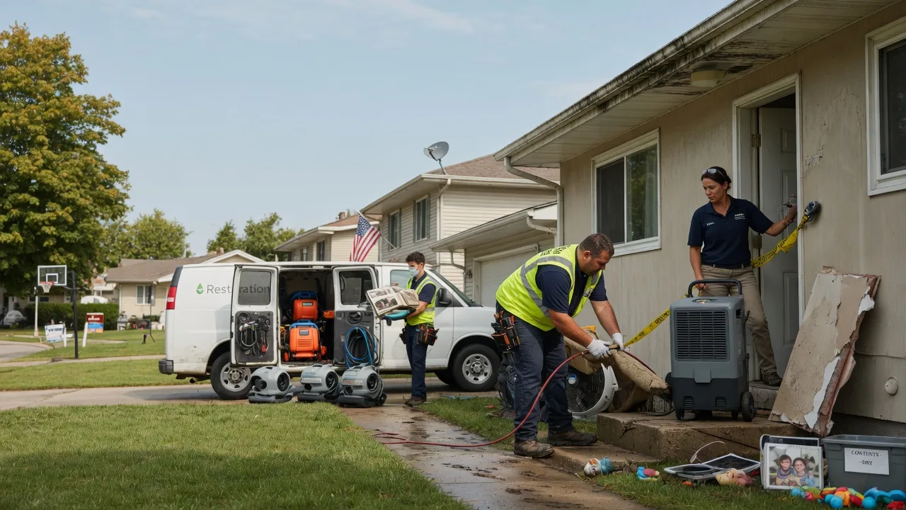 Water Damage Restoration in Kellyville, OK near me